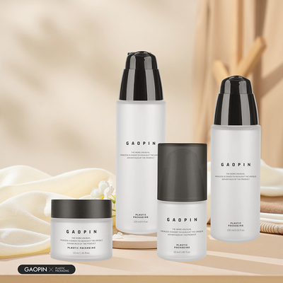 hurtownie 50/100/120ml ecofriendly pet biały płyn do mycia twarzy kosmetyczne plastikowe butelki z pompką