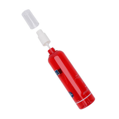 60ml 125ml 150ml Pompka do pielęgnacji skóry twarzy w sprayu Czerwona plastikowa plastikowa butelka z balsamem PETG