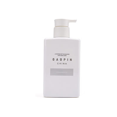 Body Lotion PET Square Hand Soap Pump Bottle Dropper Sealing