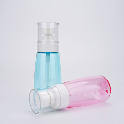PETG 80 ml 100 ml butelka z drobną mgiełką z przezroczystą osłoną przeciwpyłową