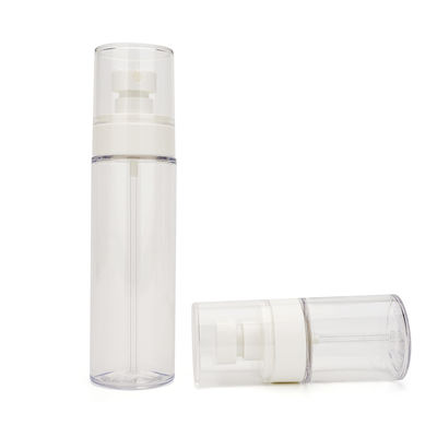 Dostosowane puste plastikowe butelki z rozpylaczem 100 ml 50 ml 120 ml biały kolor