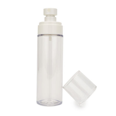 Dostosowane puste plastikowe butelki z rozpylaczem 100 ml 50 ml 120 ml biały kolor