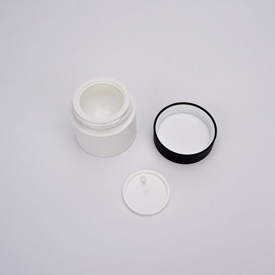 30 ml pojemnik z zakrętką PET, biały plastikowy kremowy słoik kosmetyczny
