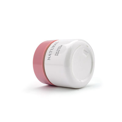 3 Oz 2 Oz 1 Oz Plastikowe słoiki kosmetyczne / słoik do kremu PET 30 ml z różową nakrętką