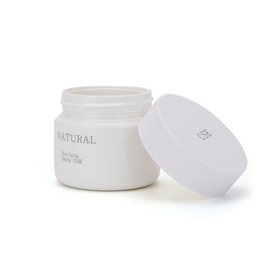 30 ml 50 ml 80 ml 100 ml Kremowa plastikowa butelka Słoik na balsam do zestawu butelek do pielęgnacji skóry