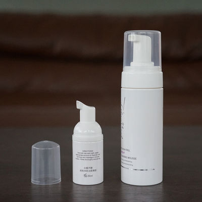 150 ml 25 ml plastikowa butelka z pompką piankową Biała butelka PET z butelką