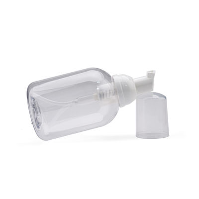 Kosmetyczna 200 ml plastikowa butelka z pompką piankową Okrągły PET OEM zaakceptowany