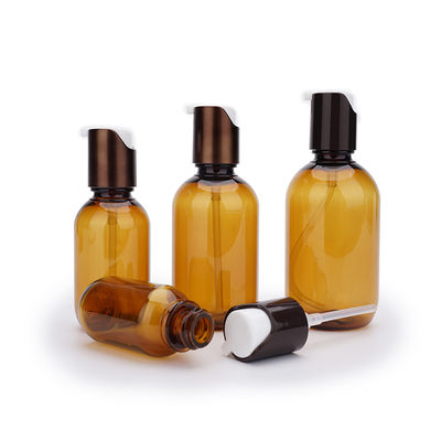 30 ml 60 ml 130 ml Plastikowa butelka na balsam Bursztynowy kolorowy sitodruk