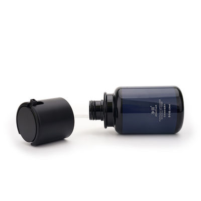 Blue Press Pump 4 OZ Plastikowe butelki z balsamem 120 ml Logo Dostosowane
