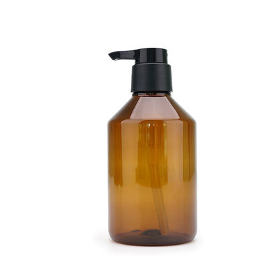 Gaopin 500 ml bursztynowych plastikowych butelek, 280 ml pustych butelek po szamponie