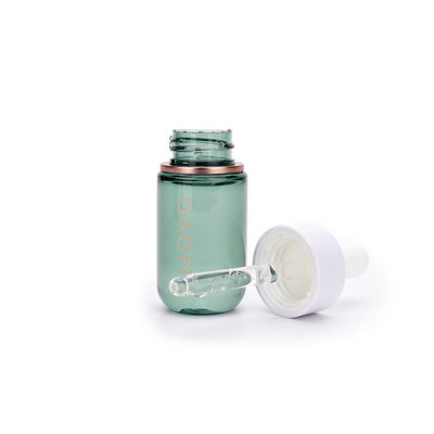 Białe plastikowe butelki z balsamem, 30 ml 50 ml kosmetycznych butelek z zakraplaczem