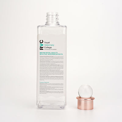 Dostosowane 500 ml puste plastikowe butelki PET z zakrętkami