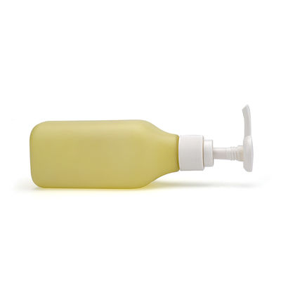 200 ml żółte puste plastikowe butelki kosmetyczne Zaakceptowano opakowanie do pielęgnacji skóry OEM