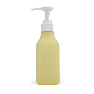 200 ml żółte puste plastikowe butelki kosmetyczne Zaakceptowano opakowanie do pielęgnacji skóry OEM