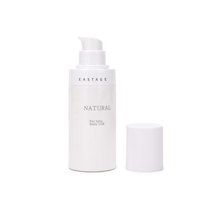 Plastikowe butelki kosmetyczne OEM Białe opakowanie słoika PET 30 ml 50 ml 80 ml 100 ml