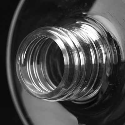 400 ml przezroczysta plastikowa butelka PET Pusty szampon na żel pod prysznic