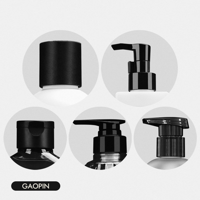 60 ml 300 ml 350 ml 750 ml Biały Kolor niestandardowy Białe plastikowe butelki z szamponem z pompką HDPE