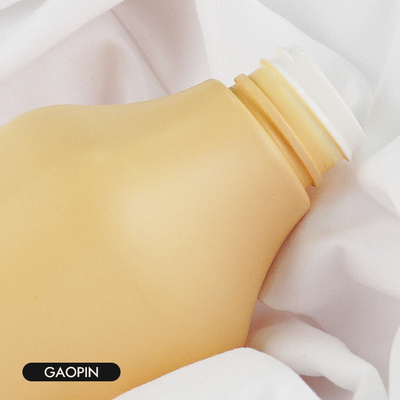 350 ml plastikowych butelek szamponu Balsam Opakowanie kosmetyczne ze złotą pompą